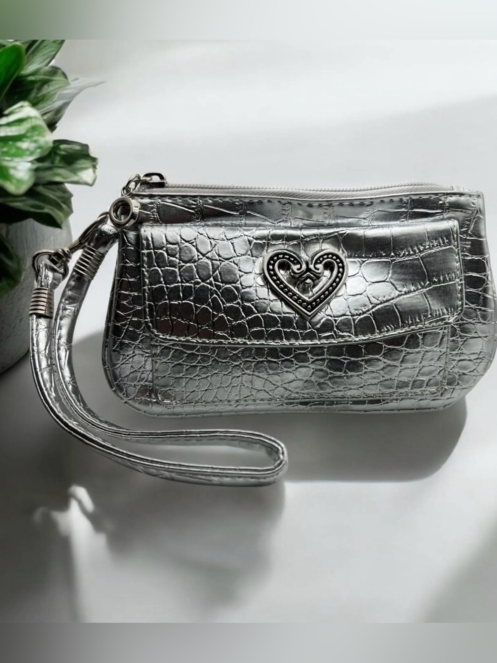 Candie’s Silver Mini Handbag Y2K Shoulder Bag Trendy Purse